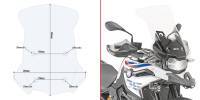 Givi -tuulisuoja, spoileri, BMW F850GS 18-23