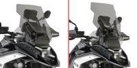 Givi -tuulisuoja, spoileri, BMW R1300GS 24-, savu