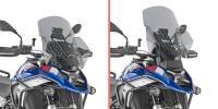 Givi -tuulisuoja, spoileri, BMW R1300GS 24-, tutkaton, savu