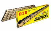 DID -ketju 520VX3, 120L kulta