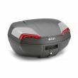 Givi Monolock E46 Riviera -perälaukku, musta/hopea