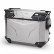 Givi Monokey Trekker Outback EVO 37 -sivulaukku, alumiini (vasen)