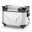 Givi Monokey Trekker Outback EVO 48 -sivulaukku, anodisoitu (vasen)