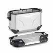Givi Monokey Trekker Outback EVO 37 -sivulaukku, anodisoitu (vasen)