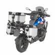 Givi Monokey Trekker Outback EVO 33 -sivulaukku, anodisoitu (oikea)