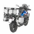 Givi Monokey Trekker Outback EVO 58 -perälaukku, anodisoitu