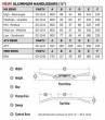 ProTaper Sport -ohjaustanko, 22mm, Unadilla mid/high
