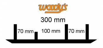 Woody's -ohjainraudat, Racing (4500), C&A Mini
