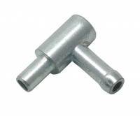 Letkuliitin, 90-ast., 7mm letkulle (6mm kiinnitys)