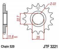 JT -hammasratas, etu, JTF 3221.11