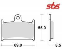 SBS -jarrupalat, sinter, 624HS