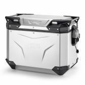 Givi Monokey Trekker Outback EVO 48 -sivulaukku, anodisoitu (vasen)