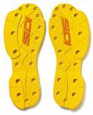 Sidi Crossfire 2 SRS Supermoto Sole -vaihtopohjat, keltainen