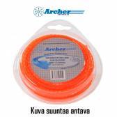 Archer -siima, Twin Stop, 2.0mm x 15m, kierretty