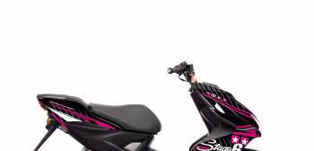 Stage6 -tarrasarja, Yamaha Aerox -12, pinkki