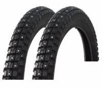 Deli S209A Trail -nastarengaspaketti, 2.75-17 + 2.75-17