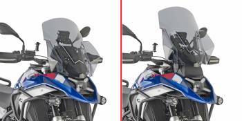Givi -tuulisuoja, spoileri, BMW R1300GS 24-, tutkaton, savu
