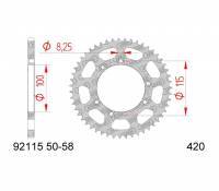 Hammasratas, taka, Fantic 50 -17, 58H