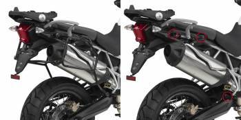 Givi Monokey PLR -sivutelineet, Triumph Tiger 800 11-17
