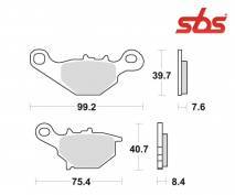 SBS -jarrupalat, ceramic, Suzuki Street Magic (122HF, 702HF)