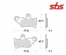 SBS -jarrupalat, ceramic, Yamaha Jog 01-06 (165HF)