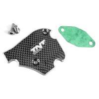 TNT Tuning -öljypumpun asennusreiän suoja, Derbi Senda 06-, carbon