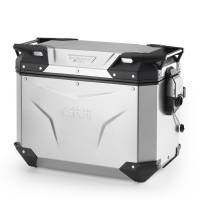 Givi Monokey Trekker Outback EVO 44 -sivulaukku, alumiini (oikea)