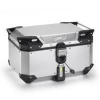 Givi Monokey Trekker Outback EVO 58 -perälaukku, anodisoitu