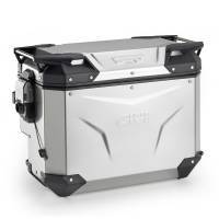 Givi Monokey Trekker Outback EVO 40 -sivulaukku, alumiini (oikea)