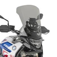 Givi -tuulisuoja, spoileri, BMW F900GS 24, savu