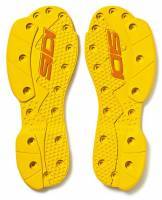Sidi Crossfire 2 SRS Supermoto Sole -vaihtopohjat, keltainen