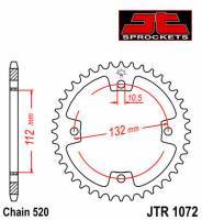 JT -hammasratas, taka, JTR 1072.38