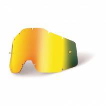 100% -linssi, 1-krs., tear-off, gold chrome