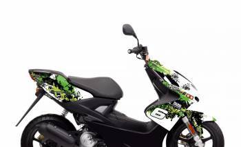 Stage6 -tarrasarja, Yamaha Aerox -12, Graffiti, vihreä