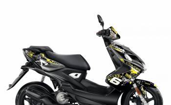 Stage6 -tarrasarja, Yamaha Aerox 13-, Graffiti, keltainen