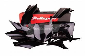 Polisport Black -muovisarja, täydellinen, CRF250R 14-