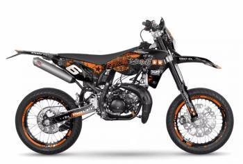 Stage6 -tarrasarja, Sherco SM-R 18-, Graffiti, oranssi/musta