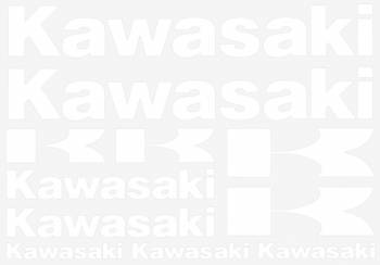 Tarrasarja, Kawasaki, iso, valkoinen