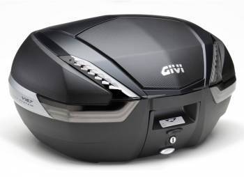 Givi Monokey V47 Tech -perälaukku, musta/hiilikuitu