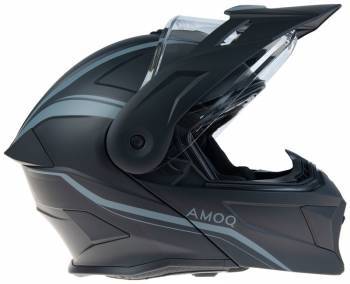 AMOQ Ballast -kypärä, musta/harmaa