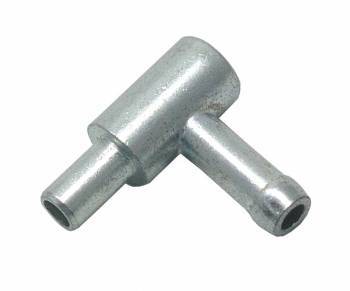 Letkuliitin, 90-ast., 7mm letkulle (6mm kiinnitys)