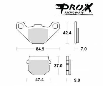 ProX -jarrupalat, sinter offroad, 37.106002