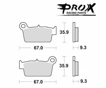 ProX -jarrupalat, sinter offroad, 37.201302