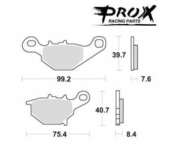 ProX -jarrupalat, sinter offroad, 37.204502