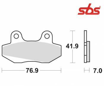 SBS -jarrupalat, ceramic, Kiina 4T (103HF, 551HF)