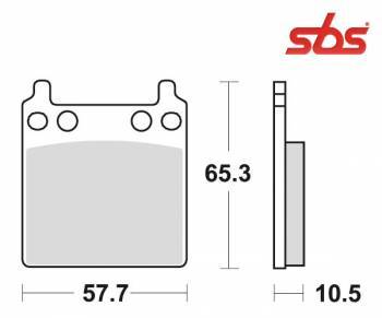 SBS -jarrupalat, ceramic, 509HF