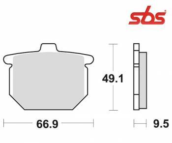 SBS -jarrupalat, ceramic taka, 517LF