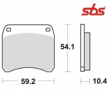 SBS -jarrupalat, ceramic, 523HF