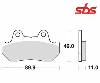 SBS -jarrupalat, sinter taka, 542LS