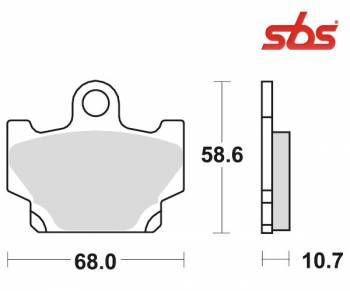 SBS -jarrupalat, ceramic, 550HF